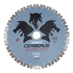 Legend Cerberus Quartzite Blade 16″ 20mm Segments 50/60mm
